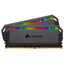 DDR4, 3466MHZ 32GB 2X16GB DIMM, UNBUFFERED, 16-18-18-36, XMP 2.0, DOMINATOR PLATINUM RGB BLACK HEATS