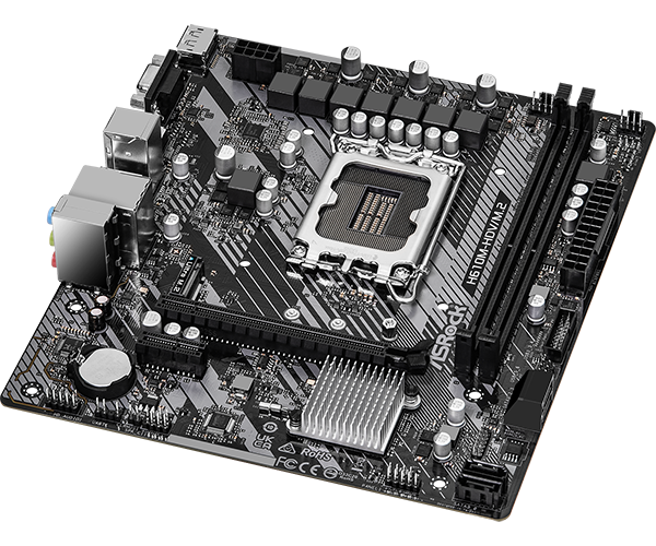 PLACA ASROCK B650M PRO RS, AMD AM5, DDR5 7200+ MHZ (OC), M.2 (PCIE GEN5 X4), PCIE 4.0 .