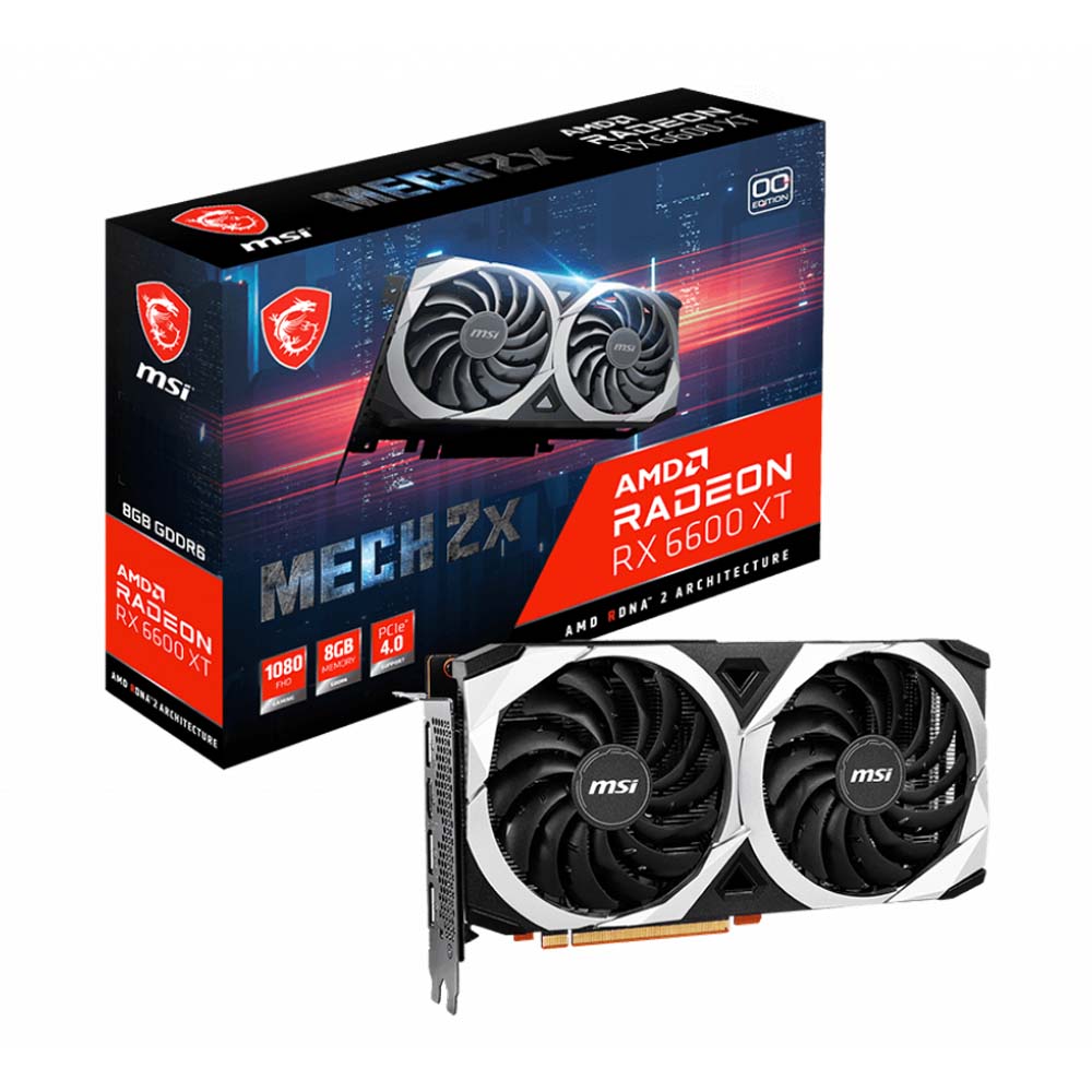 [COAMIVRX6600XTMECH2X8GOC] RADEON RX 6600 XT MECH 2X 8G OC