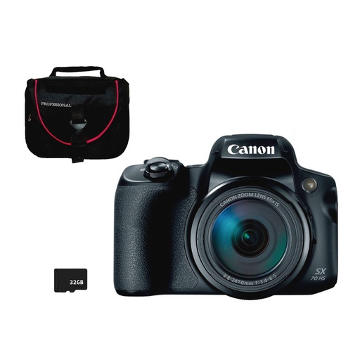 [FOGCAV3071C001AAC2] COMBO 60 POWERSHOT SX70 + MEMORIA+ ESTUCHE