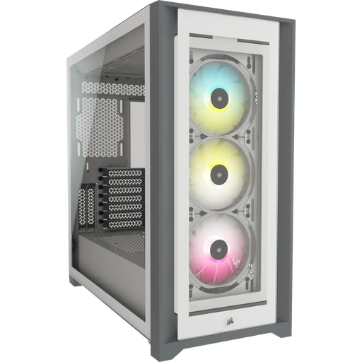 [COACRVCC-9011213-WW] ICUE 5000X RGB TG SMART CASE, WHITE