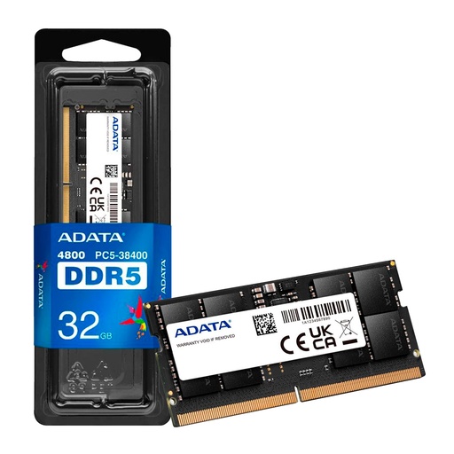 [COAADVAD5S480032G-S] ADATA MEMORIA SODIMM DDR5 4800MHZ 32GB (PROTATIL)