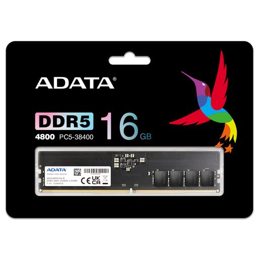[COAADVAD5U480016G-S] ADATA MEMORIA UDIMM DDR5 4800MHZ 16GB (PC)