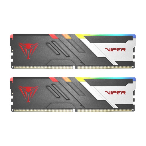 [COAPTVPVVR532G620C40K] KIT MEMORIA RAM PATRIOT VIPER VENOM DDR5 32G (16GB X 2), 6200MHZ, CL40, RGB.