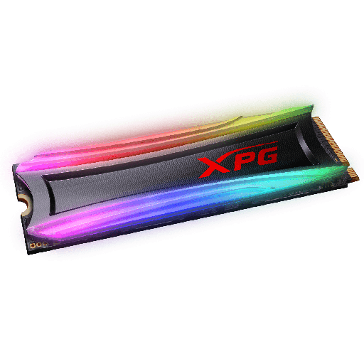 [COAADVAS40G-256GT-C] XPG SSD GEN 3X4 256GB PCIE NVME HEATSINK RGB S40G