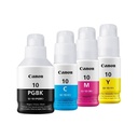 MTGCAV3382C001AAC	COMBO PACK X  4 TINTAS GI-10 (BK, CYAN,MAGENTA, YELLOW)