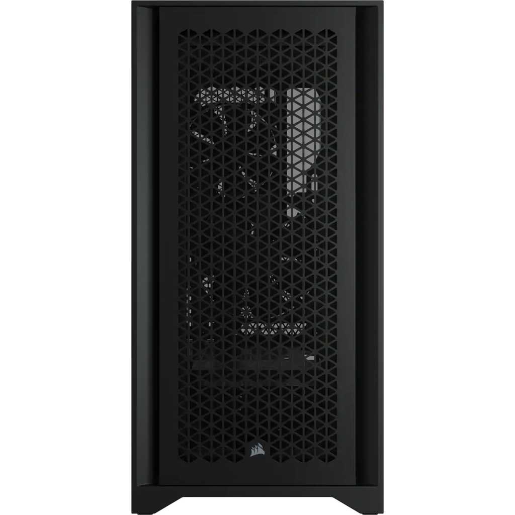 4000D AIRFLOW TG MID-TOWER, BLACK