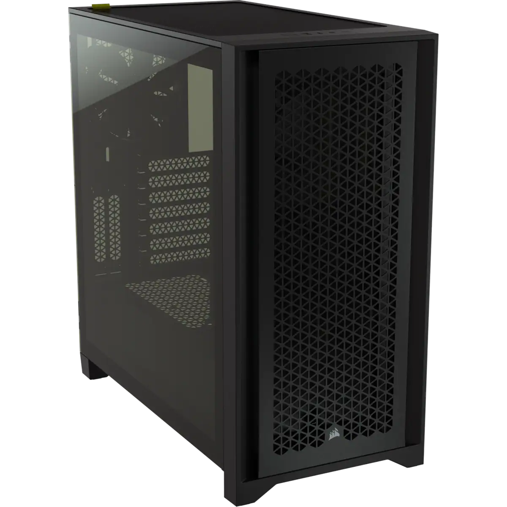 4000D AIRFLOW TG MID-TOWER, BLACK