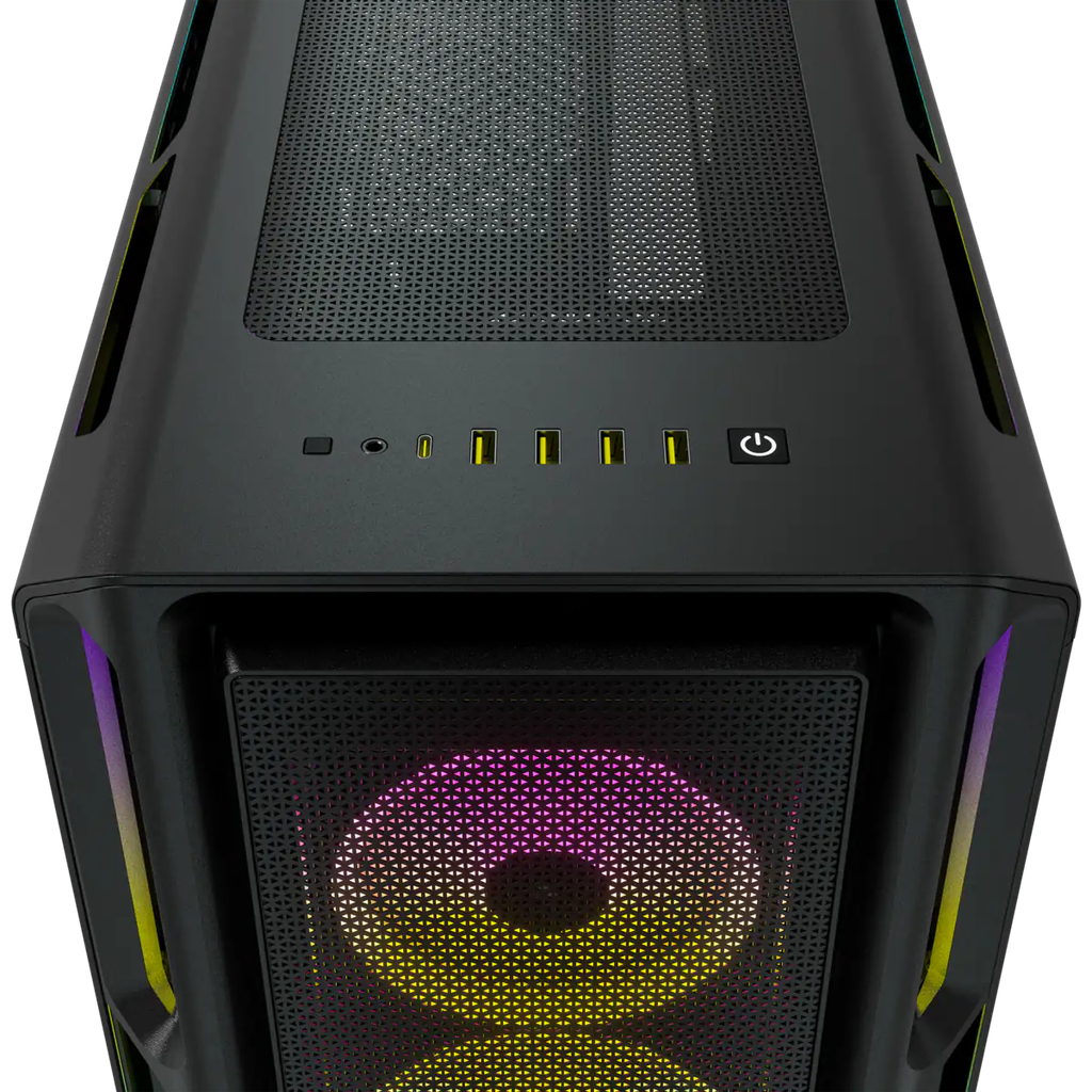 ICUE 5000T RGB TG, BLACK