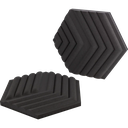 WAVE PANELS (EXTENSION SET BLACK)