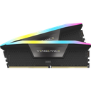 DDR5, 5600MHZ 32GB 2X16GB DIMM, UNBUFFERED, 40-40-40-77, XMP 3.0, VENGEANCE RGB DDR5 BLACK HEATSPREA