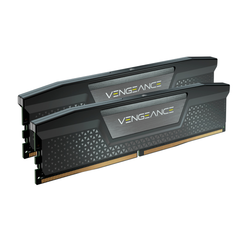 DDR5, 5200MHZ 32GB 2X16GB DIMM, UNBUFFERED, 40-40-40-77, STD PMIC, XMP 3.0, VENGEANCE DDR5 BLACK HEA