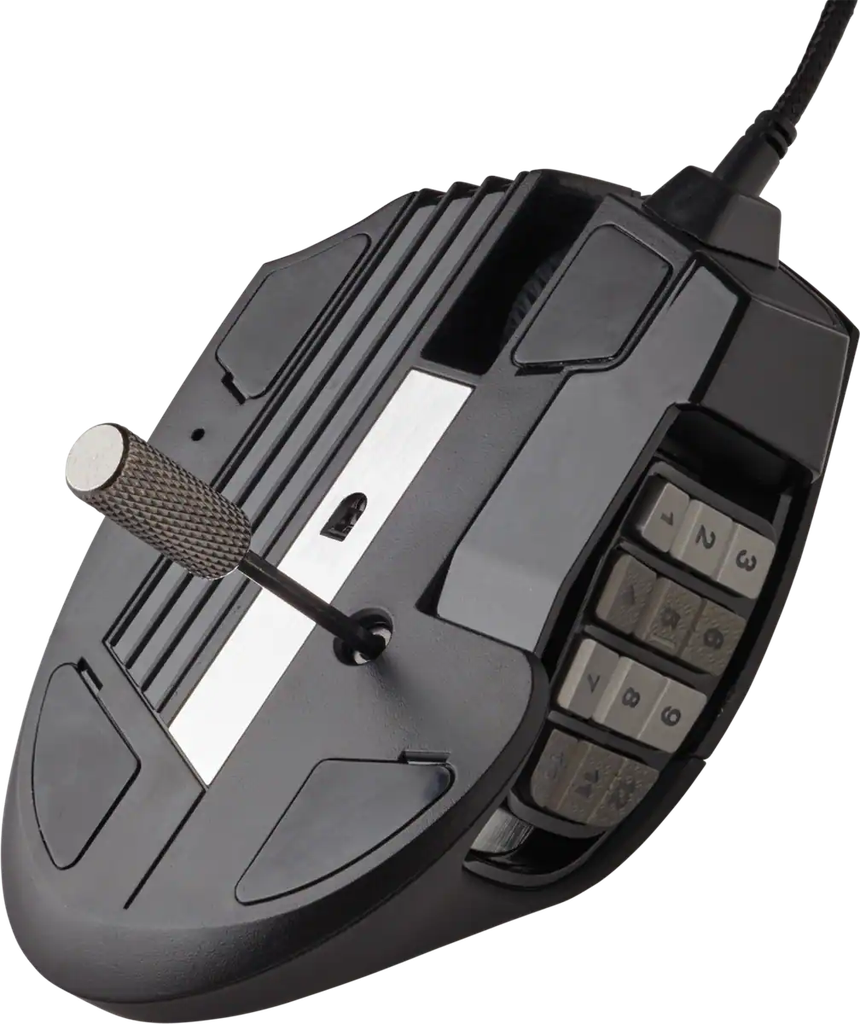 CORSAIR GAMING SCIMITAR ELITE RGB MOBA/MMO GAMING MOUSE 18000 DPI, BLACK, REPLACING CH-9304211