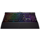 CORSAIR K70 RGB MK.2 LP MECHANICAL GAMING KEYBOARD, BACKLIT RGB LED, CHERRY MX LOW PROFILE SPEED