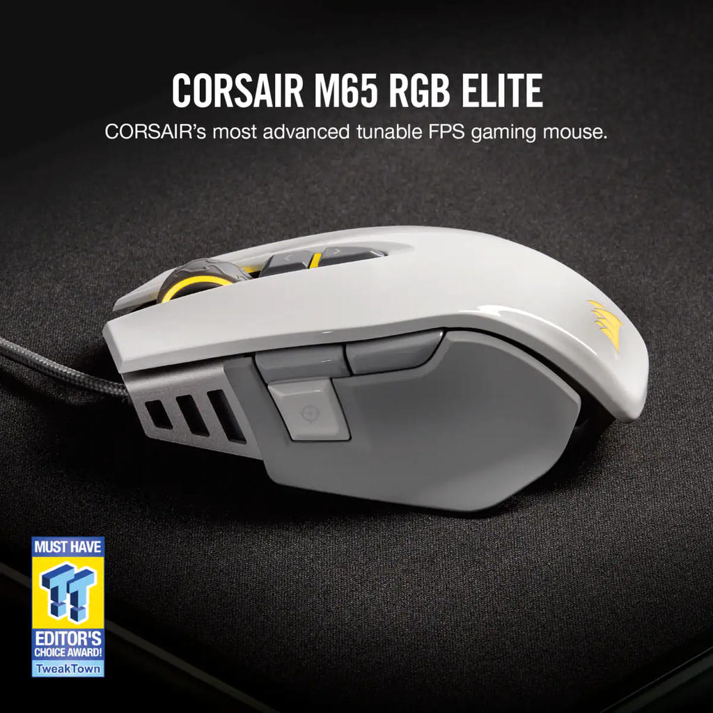 M65 RGB ELITE WHITE