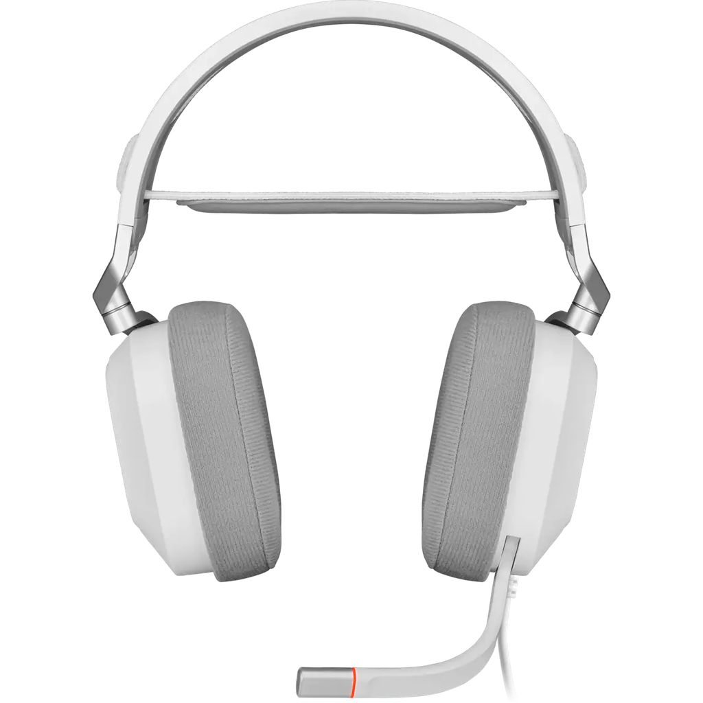 HS80 RGB USB GAMING HEADSET,  WHITE