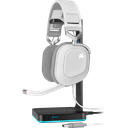 HS80 RGB USB GAMING HEADSET,  WHITE