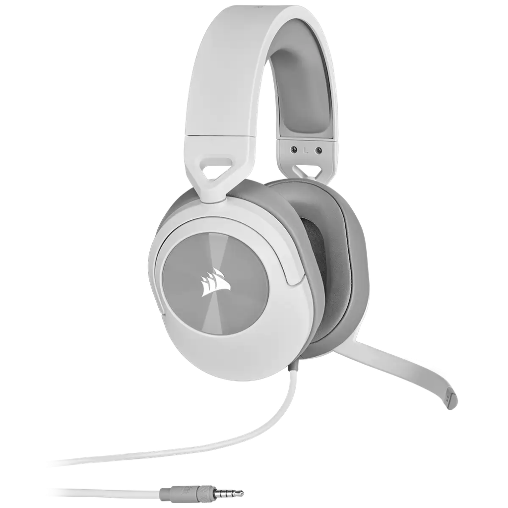 CORSAIR HS55 STEREO GAMING HEADSET, WHITE