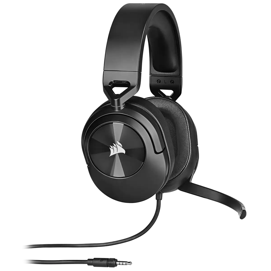 CORSAIR HS55 SURROUND GAMING HEADSET, CARBON