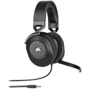 CORSAIR HS65 SURROUND GAMING HEADSET, CARBON