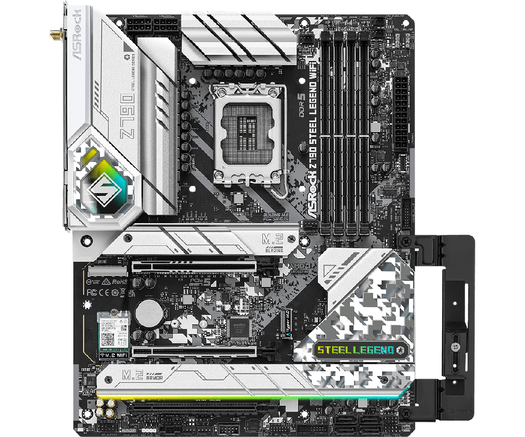 PLACA ASROCK Z790 STEEL LEGEND WIFIIFI