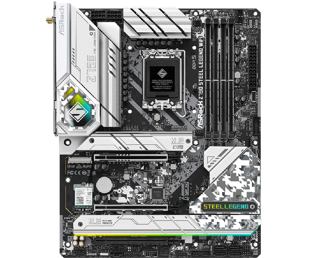 PLACA ASROCK Z790 STEEL LEGEND WIFIIFI