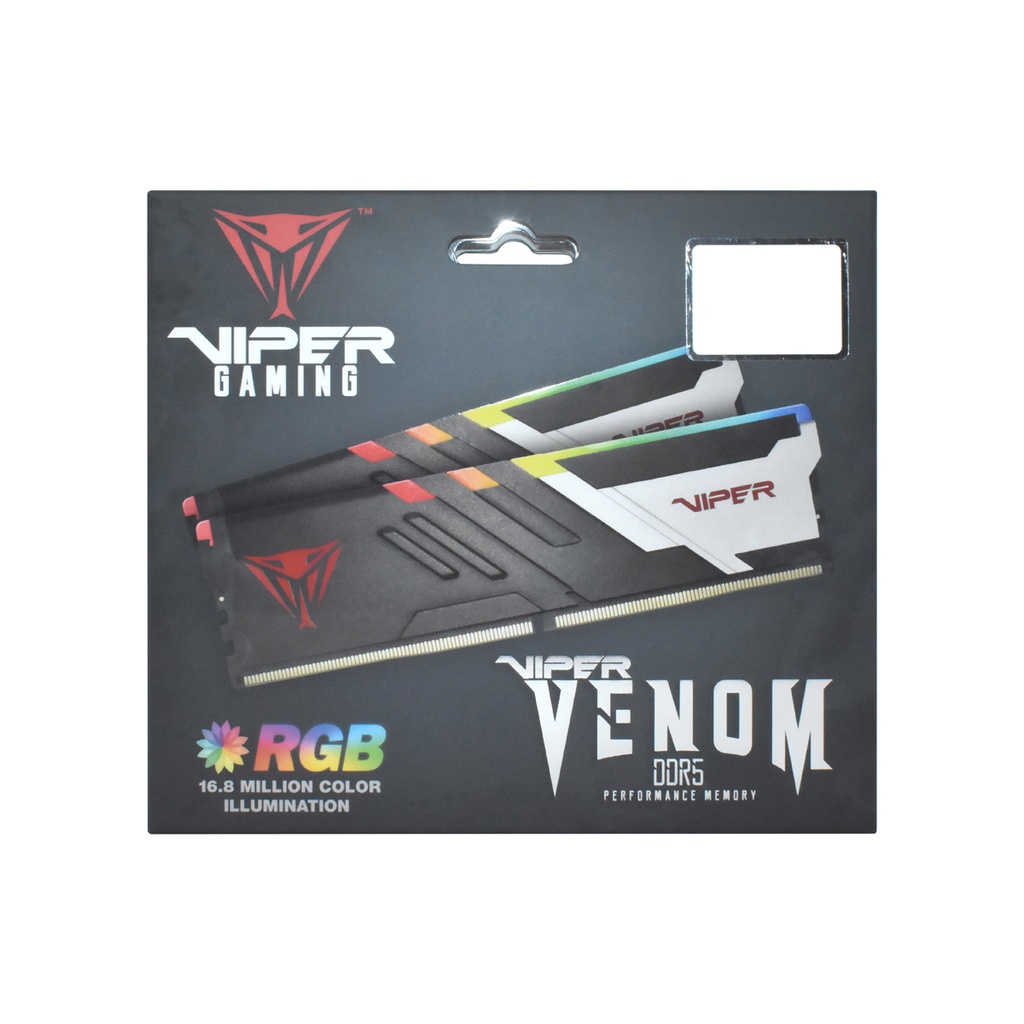 KIT PATRIOT VIPER VENOM RGB 32G (2X16GB) 5600MHZ CL36 DDR5