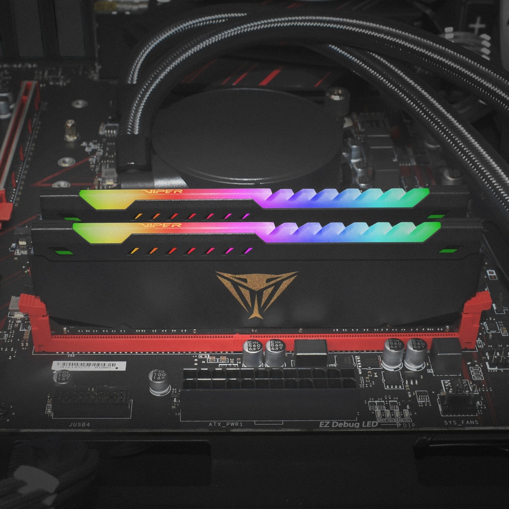 MEMORIA RAM PATRIOT VIPER STEEL RGB 32GB, 3600MHZ, CL20, DDR4