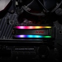 XPG SSD GEN 3X4 256GB PCIE NVME HEATSINK RGB S40G