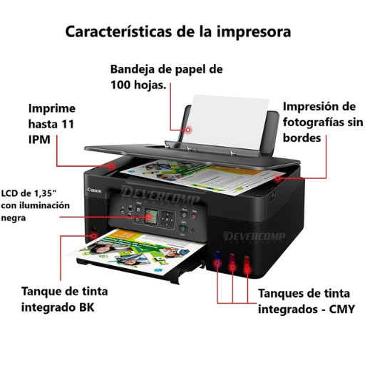 IMPRESORA MULTIF.CANON G-3170