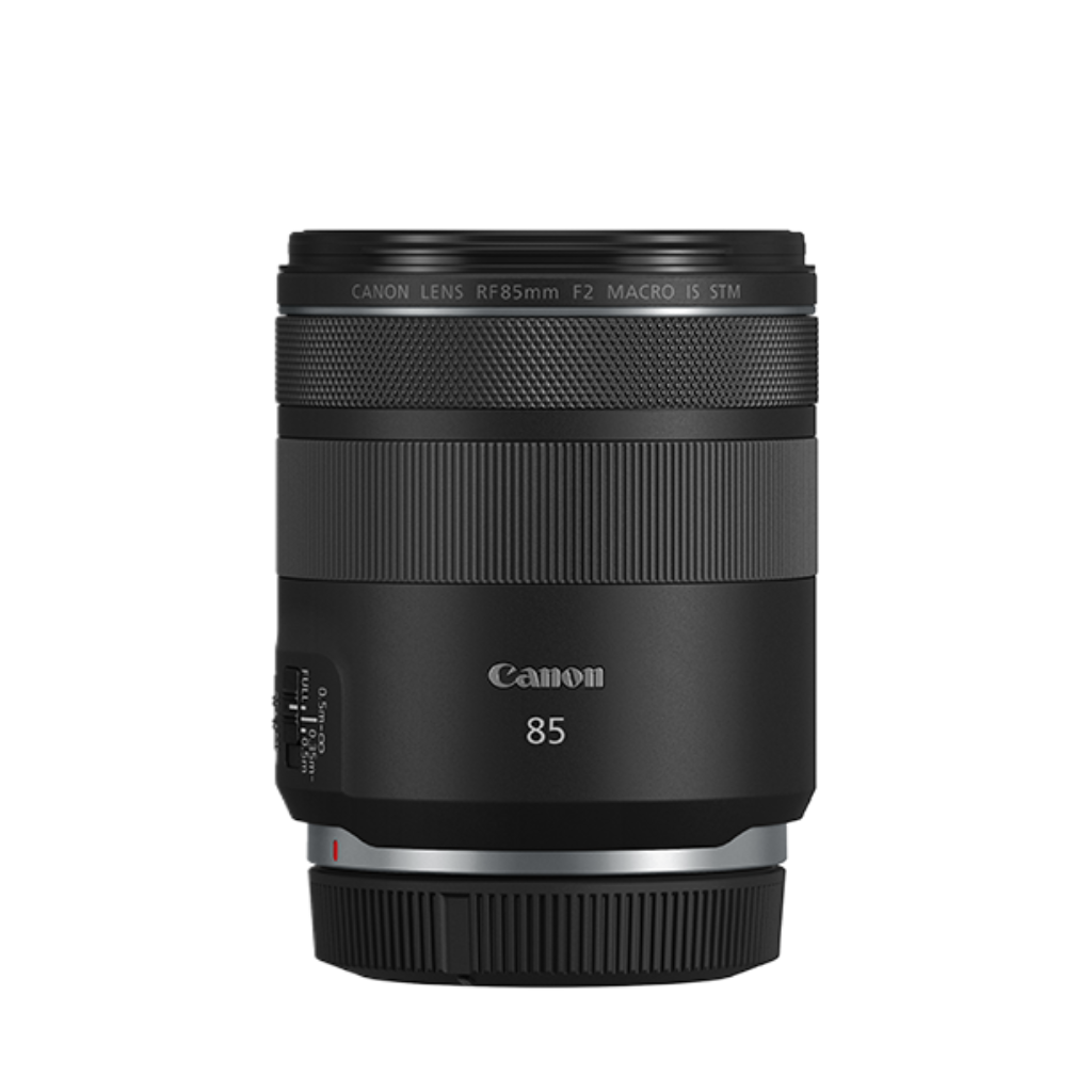 Lente CANON RF85mm f/2 Macro IS STM (para mirrorless linea R)