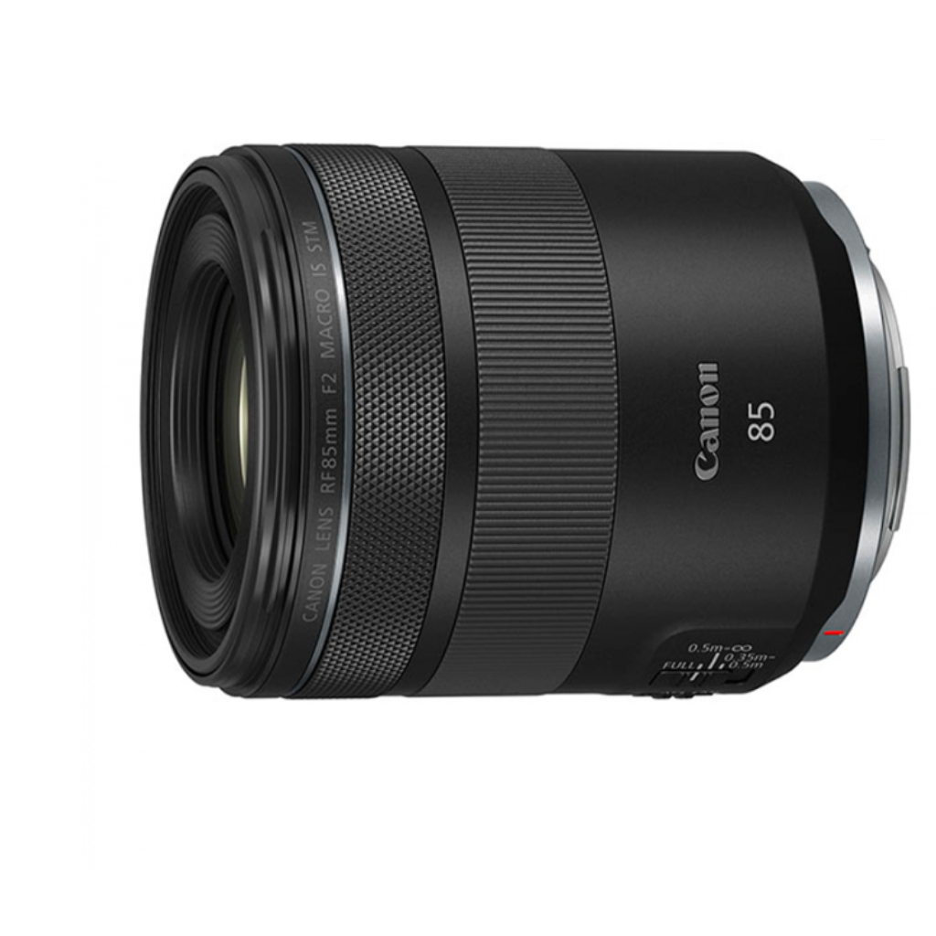 Lente CANON RF85mm f/2 Macro IS STM (para mirrorless linea R)