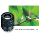 Lente CANON RF85mm f/2 Macro IS STM (para mirrorless linea R)