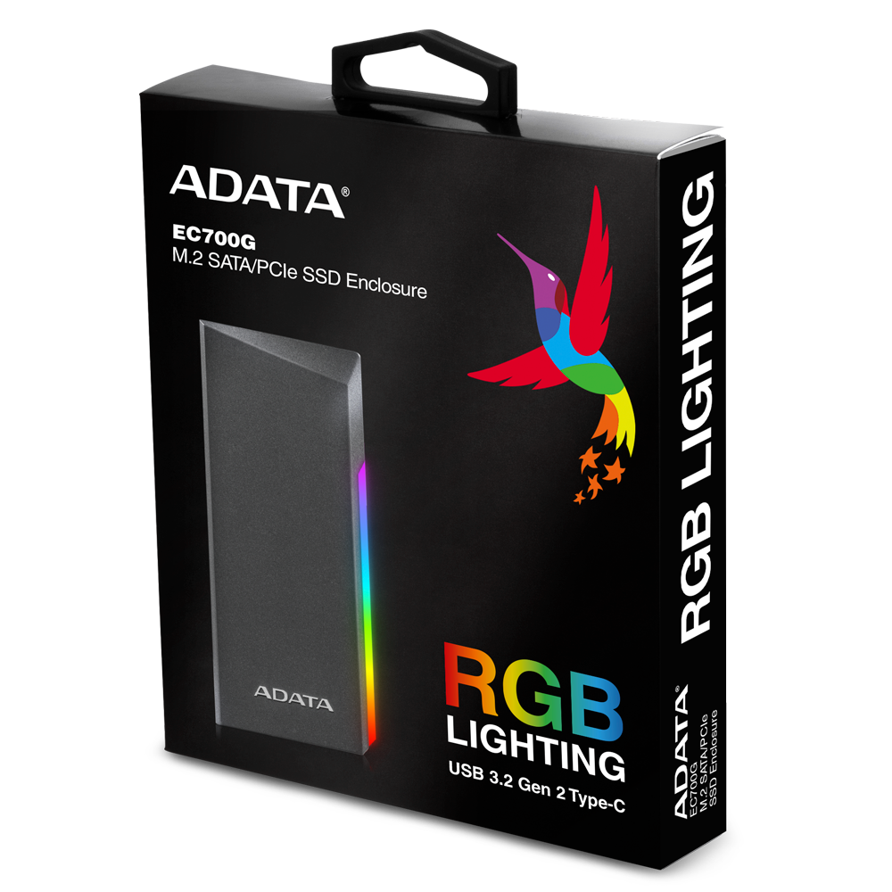 CARCASA SSD ADATA EC700G M.2 PCIE/SATA