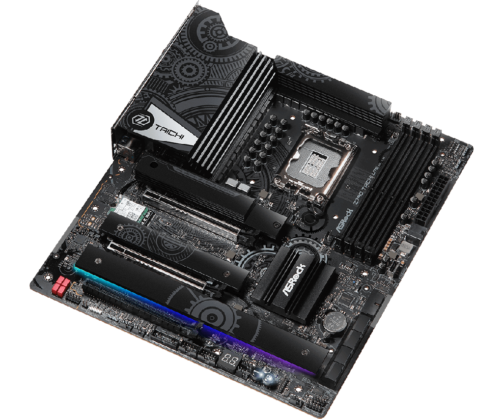 PLACA ASROCK Z790 TAICHI LITE, LGA 1700, DDR5 7200MHZ (OC), M.2 (PCIE GEN5X4), PCIE 5.0, WIFI, EATX.