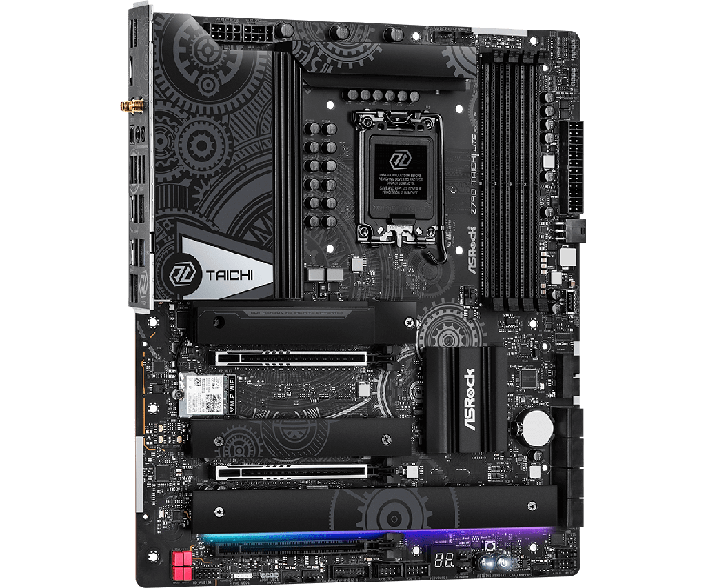 PLACA ASROCK Z790 TAICHI LITE, LGA 1700, DDR5 7200MHZ (OC), M.2 (PCIE GEN5X4), PCIE 5.0, WIFI, EATX.