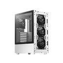 CASE - MID TOWER - ADATA XPG -VALORMESHMT - CRISTAL TEMPLADO -COLOR BLANCO