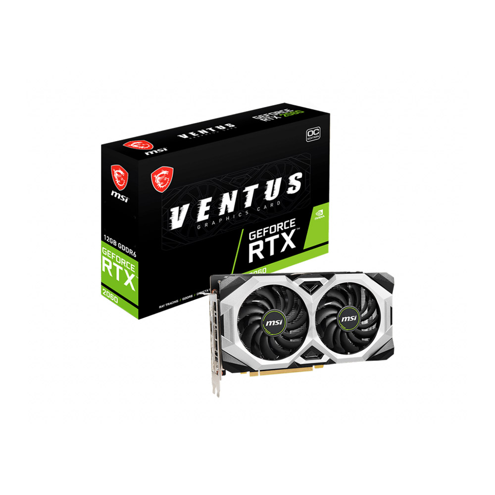 [COAMIVRTX2060VENT12GOC] GEFORCE RTX 2060 VENTUS 12G OC