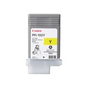 CARTUCHO DE TINTA CANON PFI-102Y YELLOW, 130ML.