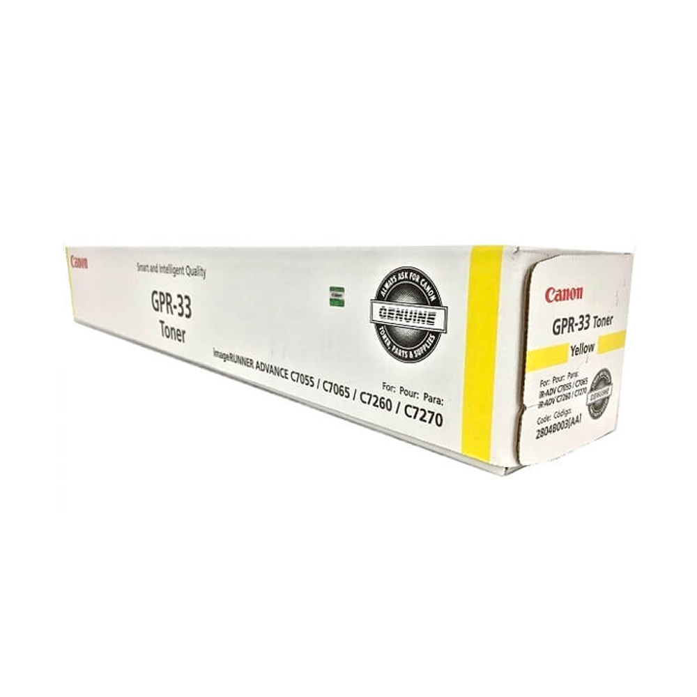 TONER CANON GPR-33 YELLOW
