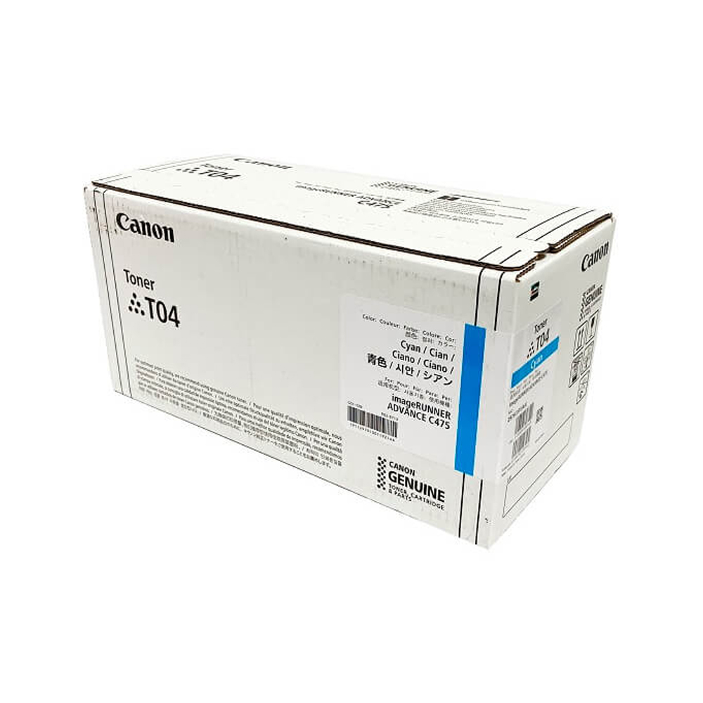 TONER CANON T04 CYAN