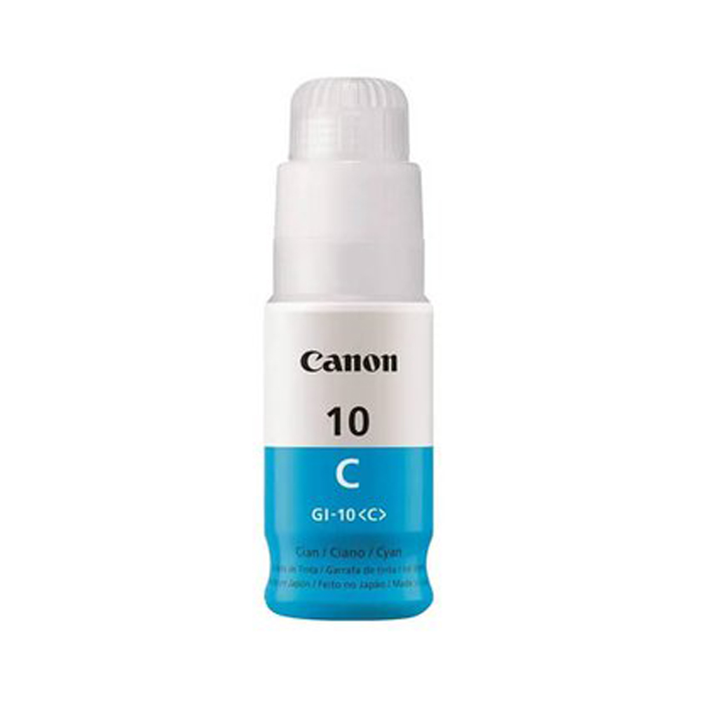 BOTELLA  DE TINTA CANON  GI - 10  C / G6010 ,G7010