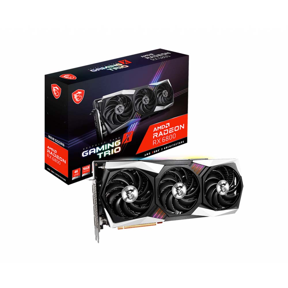 [COAMIVRX6800GAMXTRIO16G] RADEON RX 6800 GAMING X TRIO 16G