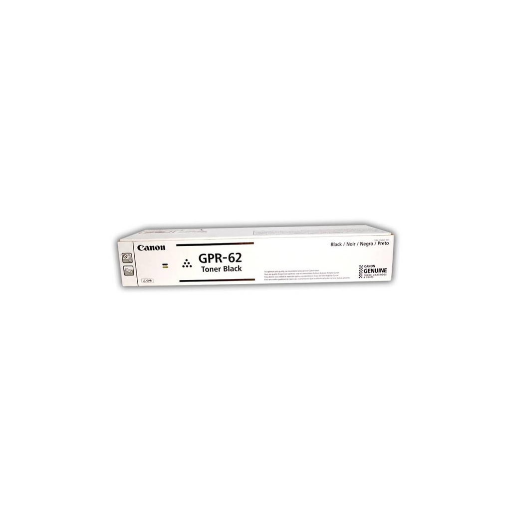TONER LASER CANON  GPR-62 BLACK (WC)
