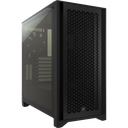 Case Corsair 4000D AIRFLOW TG MID-TOWER, BLACK