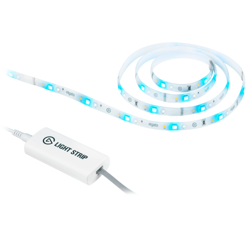 KIT TIRA LED ELGATO LIGHT STRIP 10LAE9901, 2 MT, RGBW, MAC/PC O DISPOSITIVO IOS/ANDROID CON WI-FI.