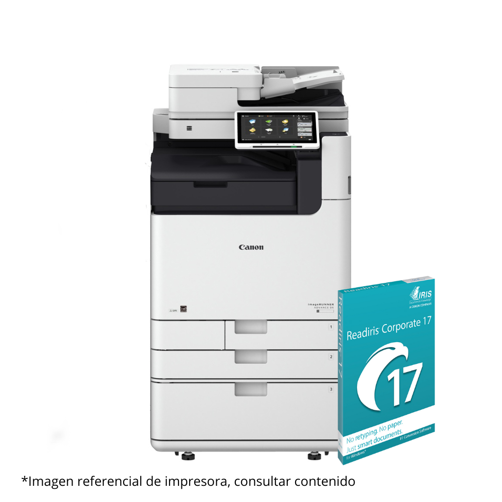 MULTIFUNCIONAL LASER A3 BN CANON DX-6860I + CAB + I.T + IRIS