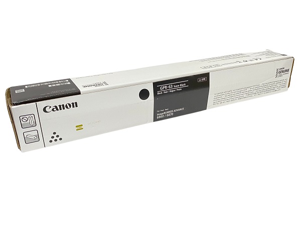 TONER LASER CANON GPR-63 BLACK