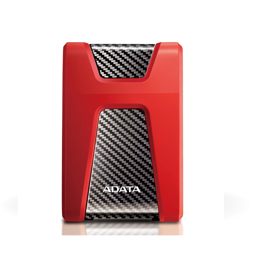 DISCO DURO - EXTERNO ANTIGOLPES - ADATA - HD650 - 1TB ROJO