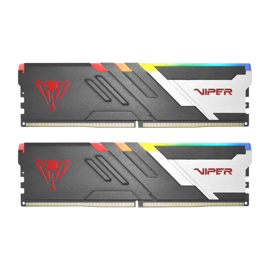 KIT MEMORIA RAM PATRIOT VIPER VENOM DDR5 32G (16GB X 2), 6200MHZ, CL40, RGB.